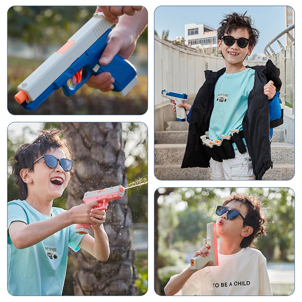 Electric Water Gun Toy – Automatic High-Pressure Blaster